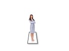 PowerPoint Image - 3D Business Woman Standing 03 Square