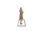 PowerPoint Image - 3D Business Woman Standing 04 Square