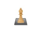 PowerPoint Image - 3D Chess Bishop Light Square
