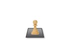 PowerPoint Image - 3D Chess Pawn Light Square