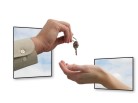 PowerPoint Image - 3D Hand Over Keys Square