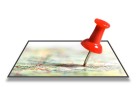 PowerPoint Image - 3D Map Marker Pin Square