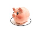 PowerPoint Image - 3D Piggy Bank 02 Circle