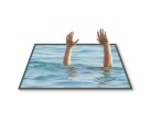 PowerPoint Image - 3D Sinking Feeling Square