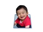 PowerPoint Image - 3D Smiling Baby Square
