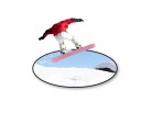 PowerPoint Image - 3D Snow Boarding Circle