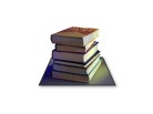 PowerPoint Image - 3D Stack Of Books 02 Square