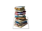 PowerPoint Image - 3D Stack Of Books Square