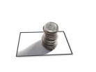 PowerPoint Image - 3D Stack Of Dimes Square