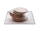 PowerPoint Image - 3D Stack Quarters Square