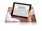 PowerPoint Image - 3D Tablet News Square