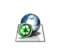 PowerPoint Image - 3D World Recycle Square
