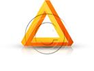 Download 3dtriangle01 orange PowerPoint Graphic and other software plugins for Microsoft PowerPoint