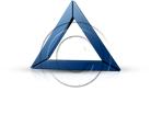 Download 3dtriangle06 blue PowerPoint Graphic and other software plugins for Microsoft PowerPoint
