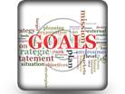 Goals Word Cloud S PPT PowerPoint Image Picture