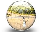 Long Road Circle Color Pencil PPT PowerPoint Image Picture