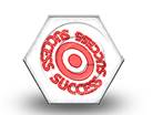 Success On Target HEX Color Pen PPT PowerPoint Image Picture