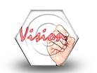 The Vision HEX Color Pen PPT PowerPoint Image Picture