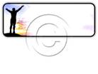 Victory Rectangle Color Pencil PPT PowerPoint Image Picture