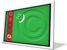 Download turkmenistan flag f PowerPoint Icon and other software plugins for Microsoft PowerPoint