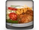 Download food plate b PowerPoint Icon and other software plugins for Microsoft PowerPoint