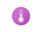 Flat Thermometer 01 Circle PPT PowerPoint Image Picture