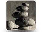 Stacking Stones 01 Square PPT PowerPoint Image Picture