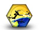 Global Sprint Hex PPT PowerPoint Image Picture