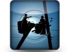 Working Linemen Square PPT PowerPoint Image Picture