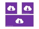 Cloud Download PPT PowerPoint Image Picture