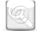 MagnifyingGlass Gray Color Pen PPT PowerPoint Image Picture