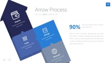 PowerPoint Infographic - InfoGraphic 070 Blue