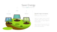 PowerPoint Infographic - 048 Green Energy