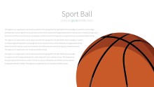 PowerPoint Infographic - 040 Basketballs