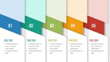 PowerPoint Infographic - 084 - Steps Banners