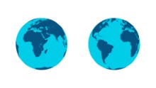 World Map 311 Globes