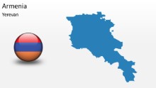 PowerPoint Map - Armenia