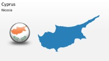 PowerPoint Map - Cyprus