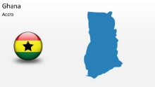 PowerPoint Map - Ghana