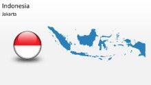 PowerPoint Map - Indonesia
