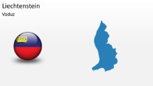 PowerPoint Map - Liechtenstein