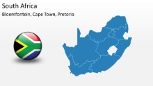 PowerPoint Map - South Africa