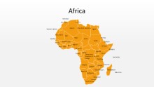 PowerPoint Map - Africa 015