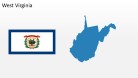 PowerPoint Map - West Virginia