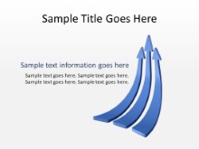 Growth Blue PPT PowerPoint presentation slide layout