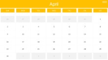 2023 Calendar Monthly April