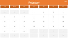 2023 Calendar Monthly February