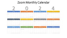 2024 ZOOM All Calendars Monthly