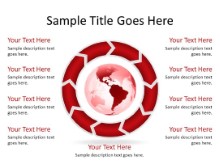 Download chrevoncycle b 9red clockwise globe PowerPoint Slide and other software plugins for Microsoft PowerPoint