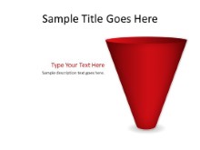 Download cone down c 1red PowerPoint Slide and other software plugins for Microsoft PowerPoint